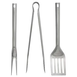 Ikea nwt GRILLTIDER
3-piece barbecue tools set, stainless steel grill